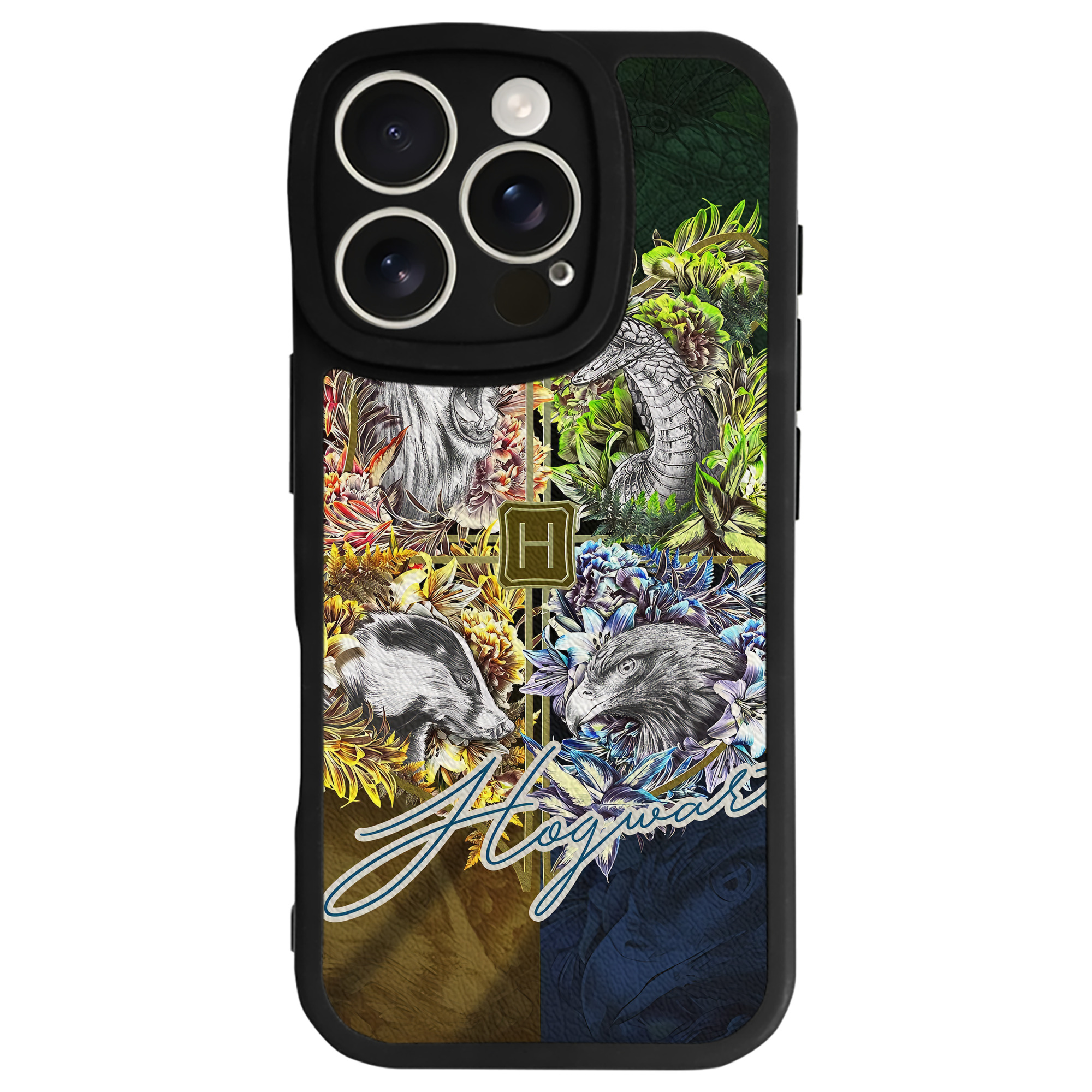 （画像用） Harry Potter ハリー・ポッターシリーズ 【iPhone 16シリーズ対応】シリコンスマホケース（レザー調） 材質：シリコン